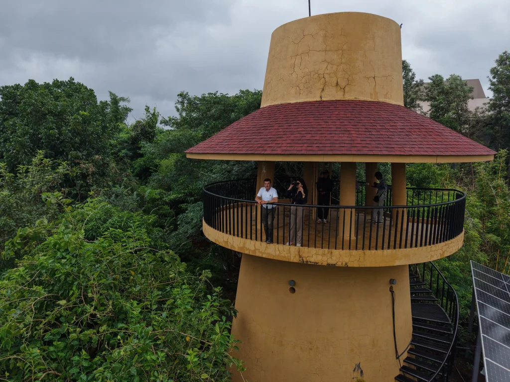 Bird watching tower Bird watching tower - Home - Grape County Eco Resort & Villas - Resort in Nashik