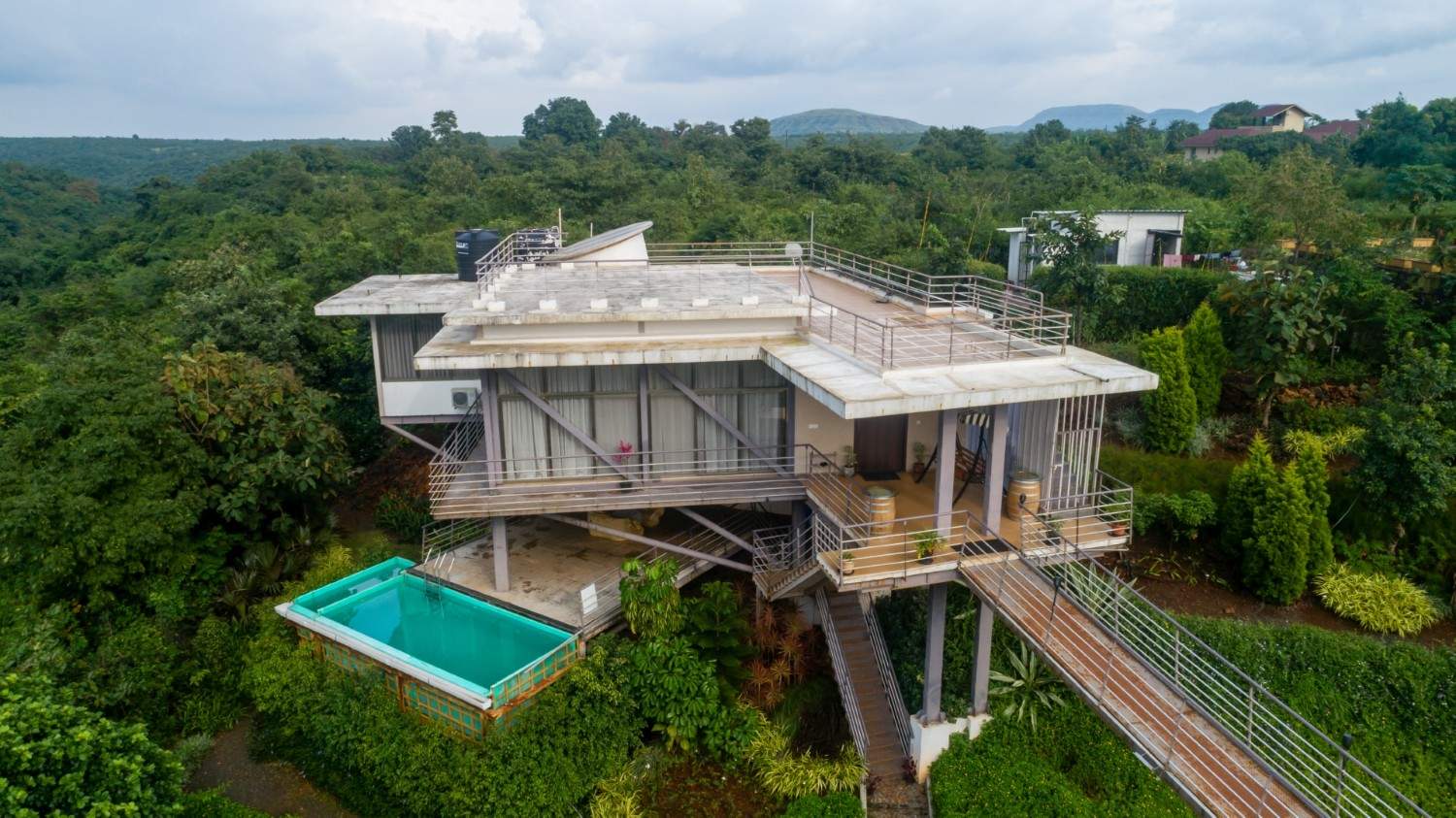 Bridge House 9 - Villas - Grape County Eco Resort & Villas - Resort in Nashik