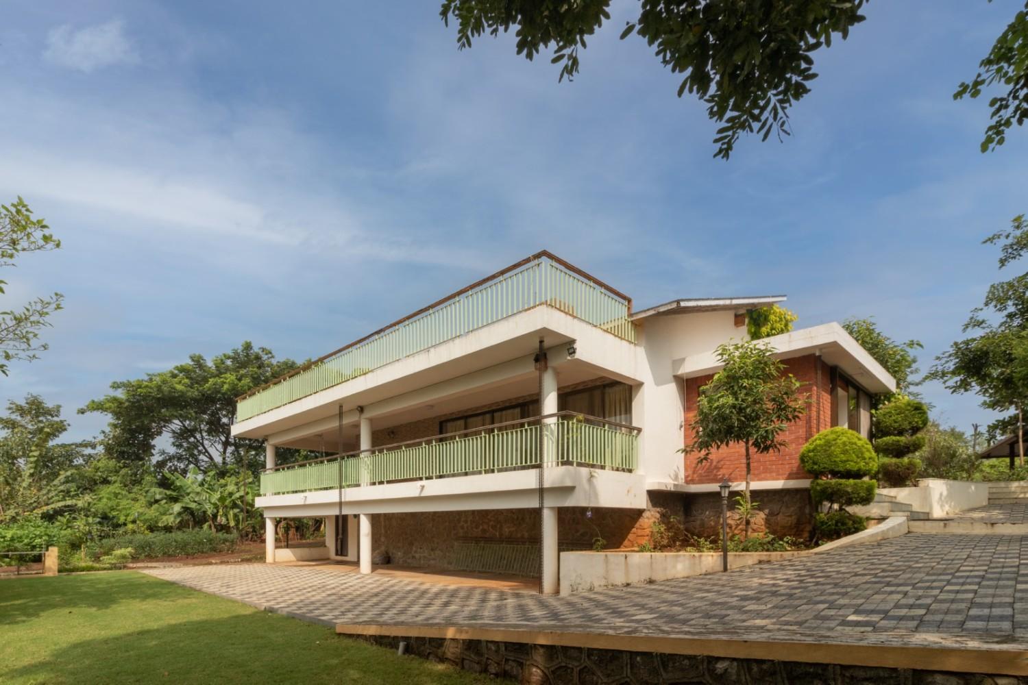 Courtyard 3BHK 2 - Villas - Grape County Eco Resort & Villas - Resort in Nashik