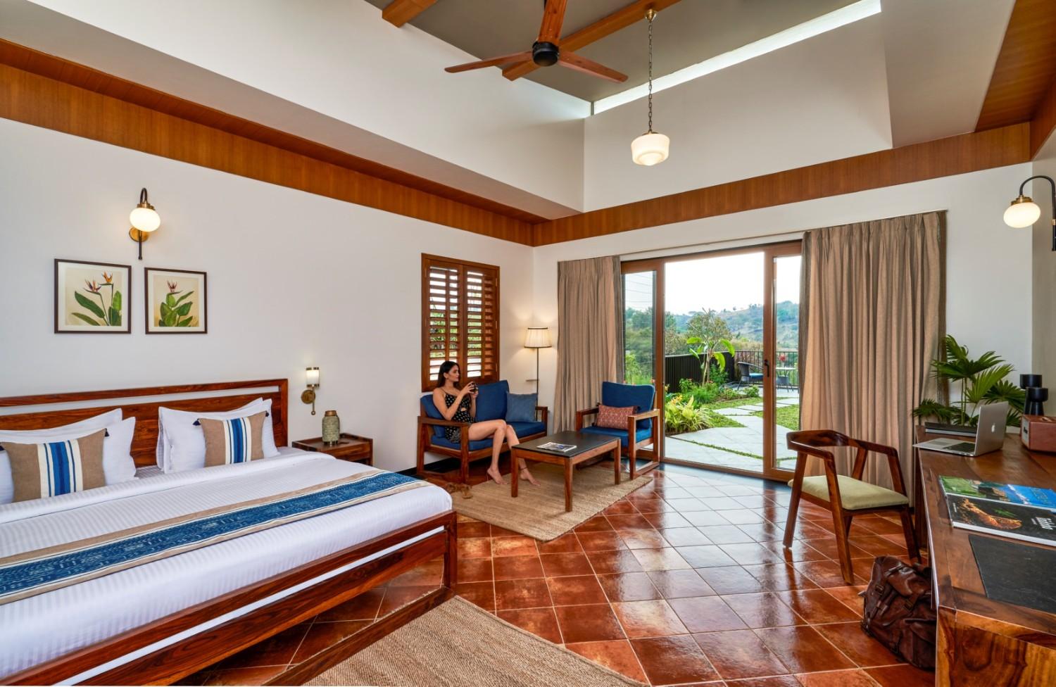 Garden Condo 5 - Rooms - Grape County Eco Resort & Villas - Resort in Nashik
