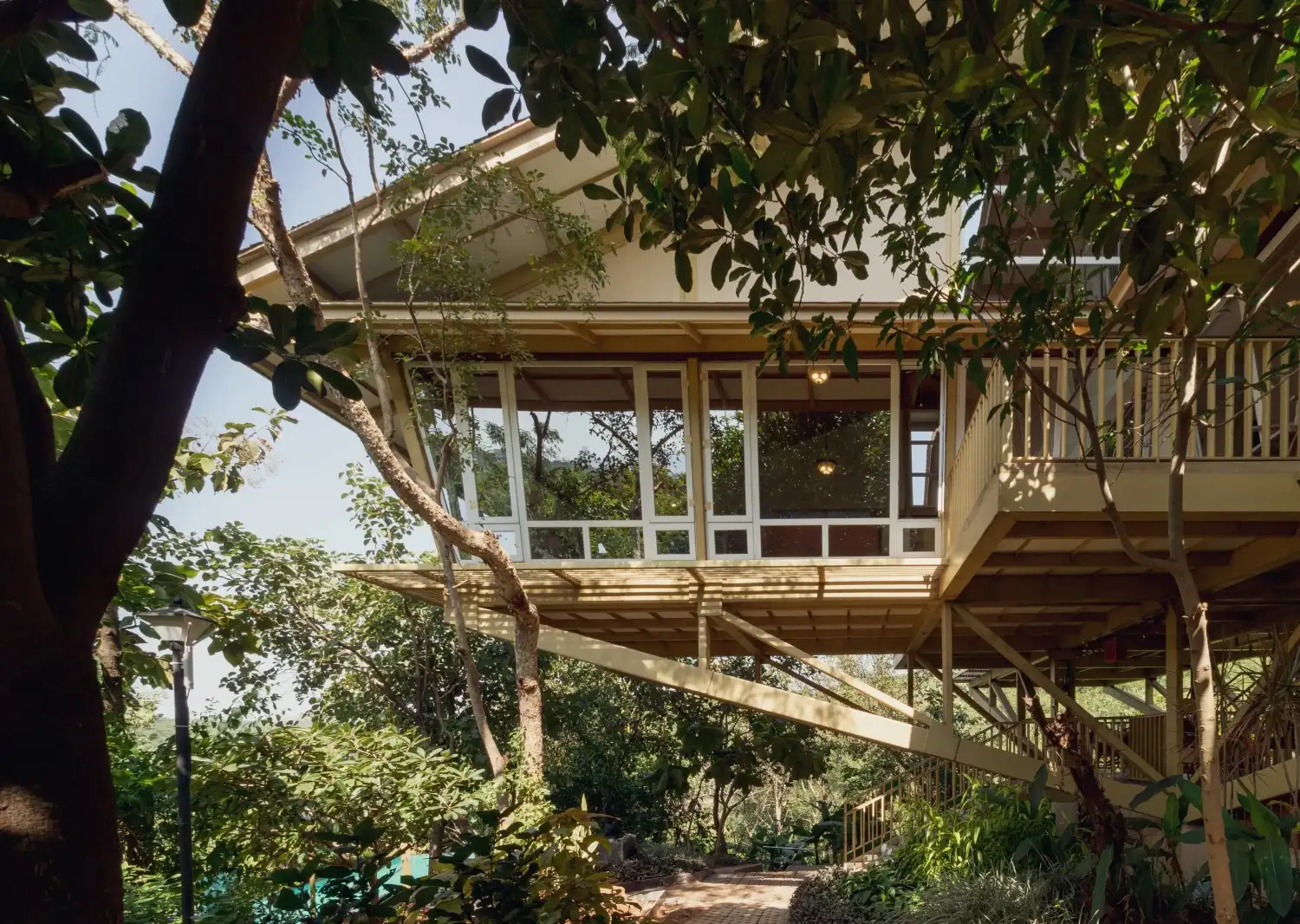 Glass House 2 scaled 1 - Villas - Grape County Eco Resort & Villas - Resort in Nashik