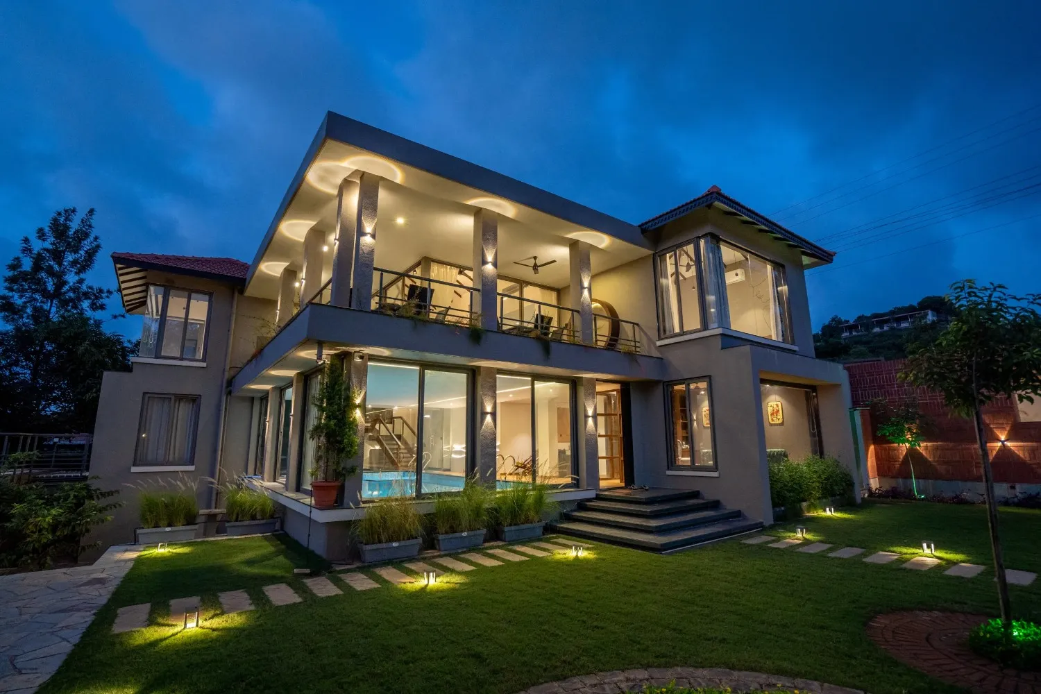 Lotus 7 scaled 1 - Villas - Grape County Eco Resort & Villas - Resort in Nashik