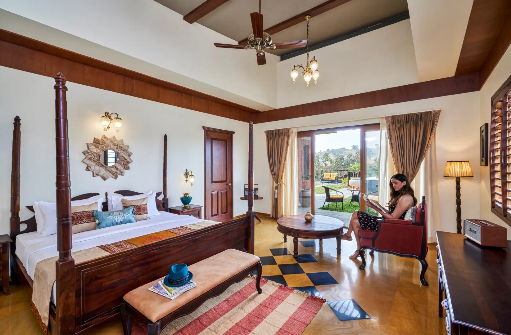 Maharaja Suite 3 - Lakeside Maharaja Suite - Grape County Eco Resort & Villas - Resort in Nashik