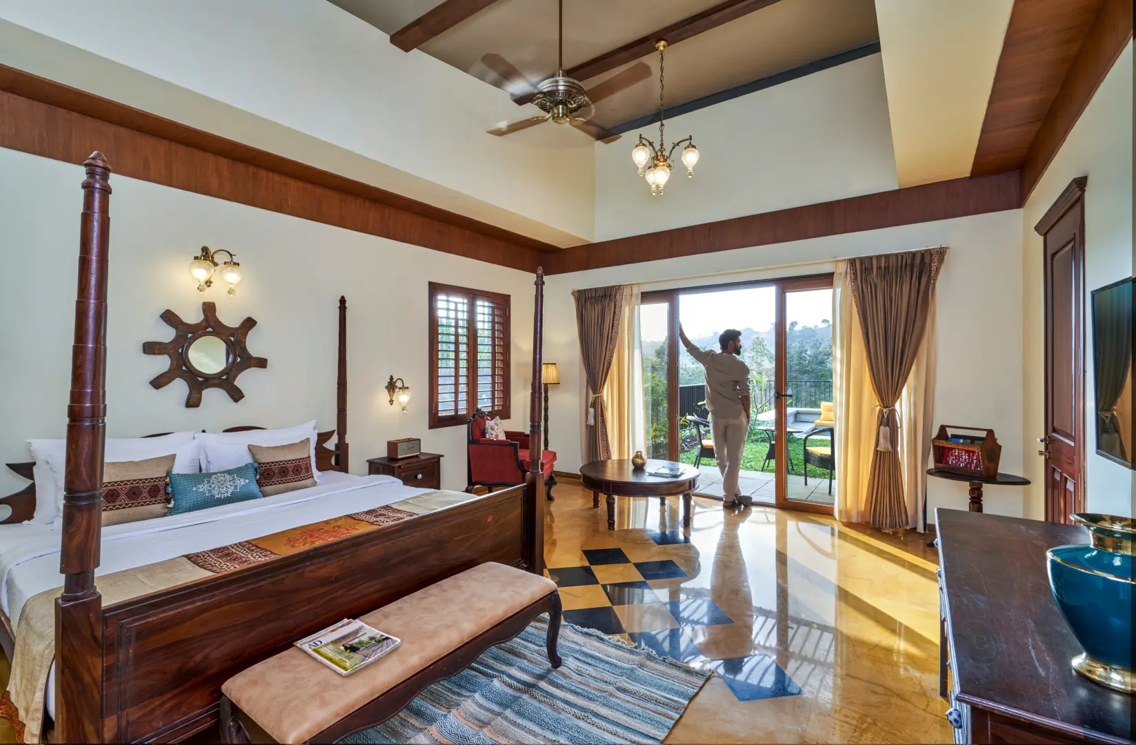 Maharaja Suite 6 - Lakeside Maharaja Suite - Grape County Eco Resort & Villas - Resort in Nashik