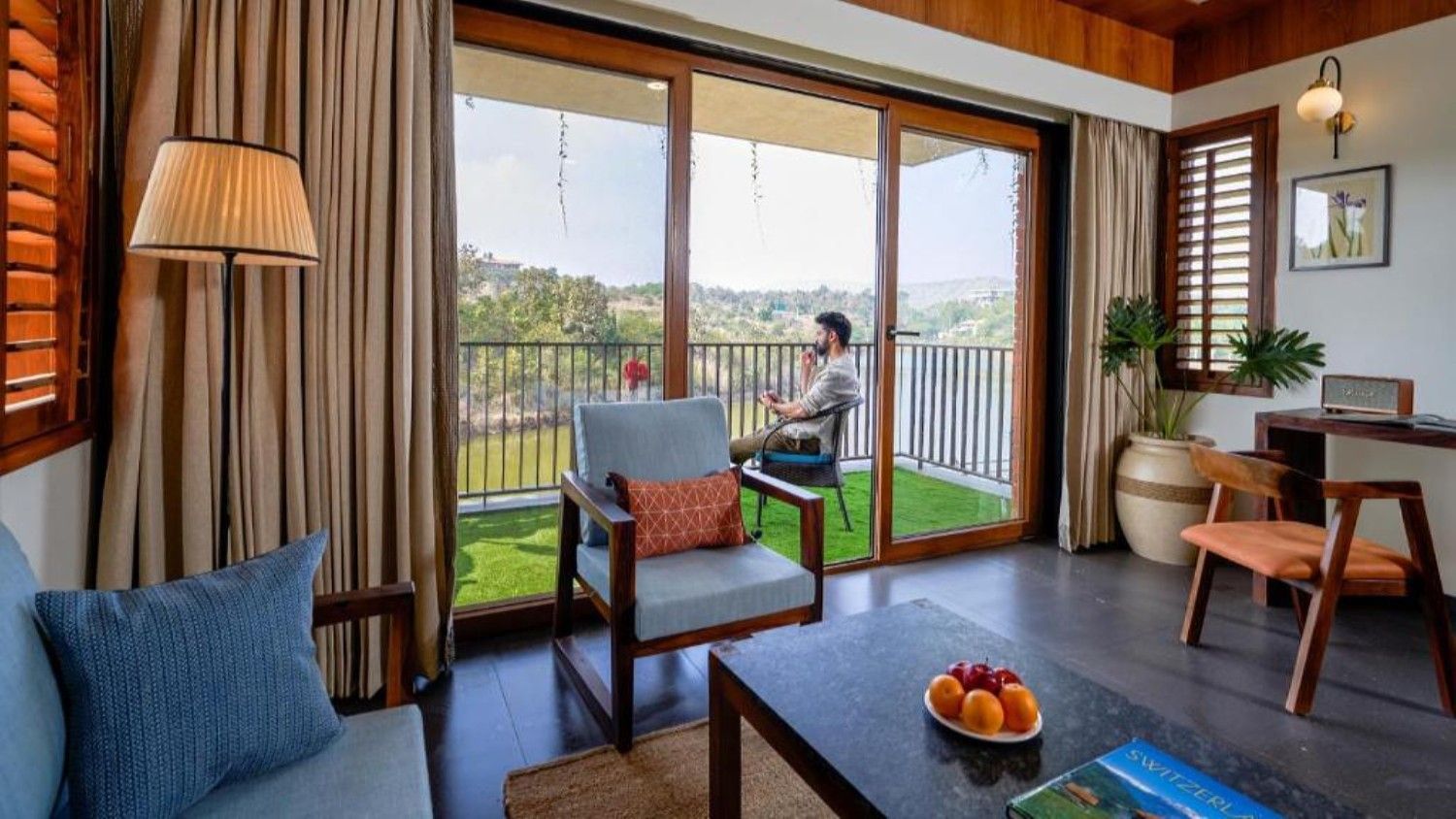 Patio Condo 3 - Lakeside Patio Condos - Grape County Eco Resort & Villas - Resort in Nashik