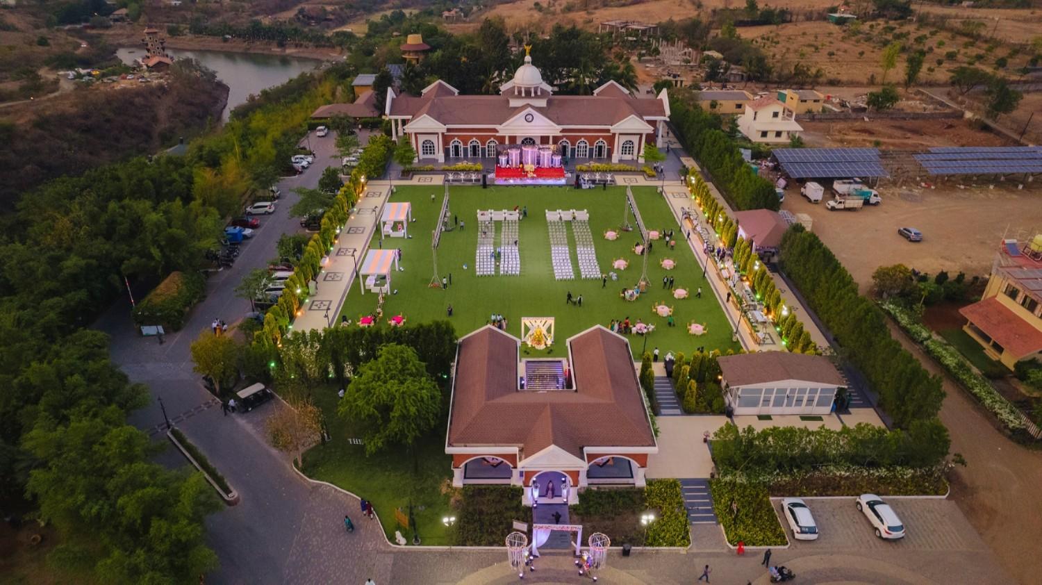TURF LAWN 1 - The Turf – Lawn and Banquet - Grape County Eco Resort & Villas - Resort in Nashik
