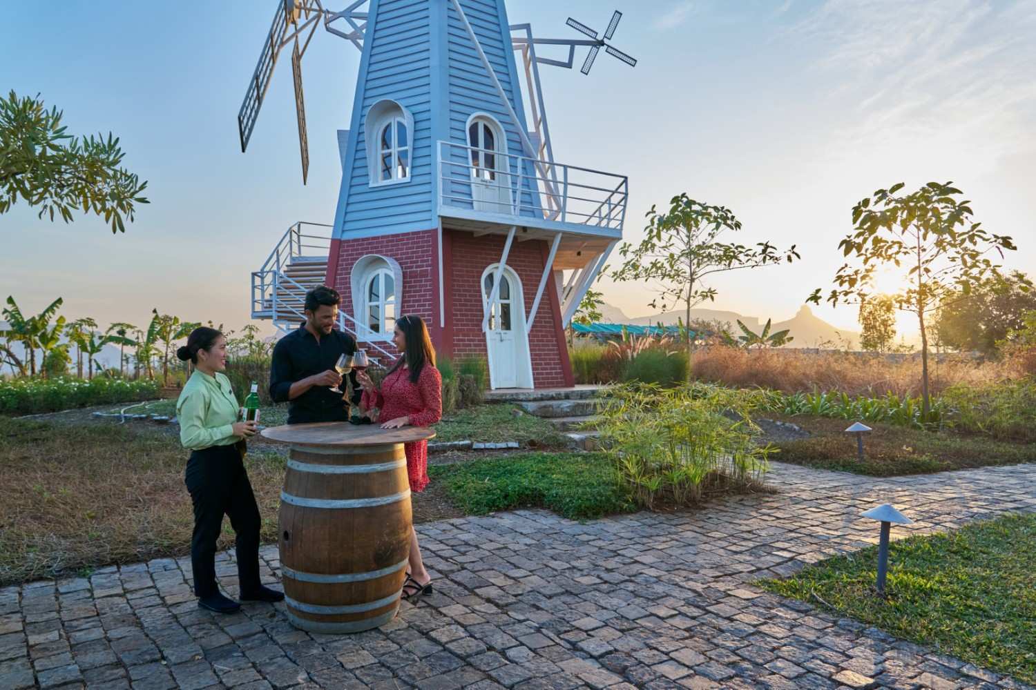 Windmill Cafe 7 - Dining - Grape County Eco Resort & Villas - Resort in Nashik