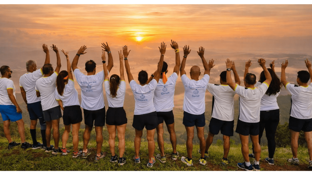 Cold Air, Wild Hearts: A Journey Through Winter Treks at Grape County - Grape County Eco Resort & Villas - Resort in Nashik View From Hills_Grape County