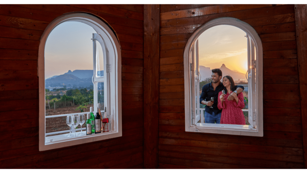 Love in the Air: Celebrating Valentine’s Day Beyond Chocolates & Roses - Grape County Eco Resort & Villas - Resort in Nashik Windmill_Grape County