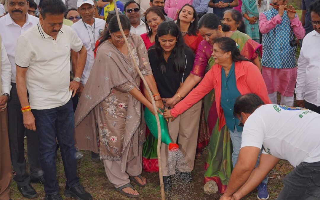 Tree Plantation at the Best Resort in Nashik for Family: Growing Forests, Growing Futures at Grape County